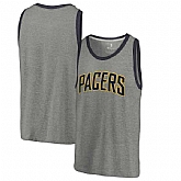 Indiana Pacers Fanatics Branded Wordmark Tri-Blend Tank Top - Heathered Gray,baseball caps,new era cap wholesale,wholesale hats